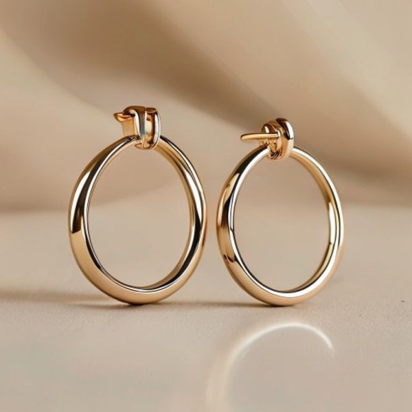 Sophisticated Hoop Earrings for Everyday Elegance | udang dan kecoa, mimpi main bola voli, toto link