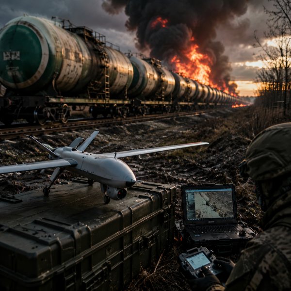 Strategic Disruption: How Ukraine Targets Russian Supply Lines