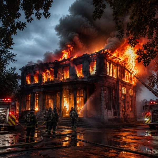 Investigation Underway After Fire Damages Victoria Park Building